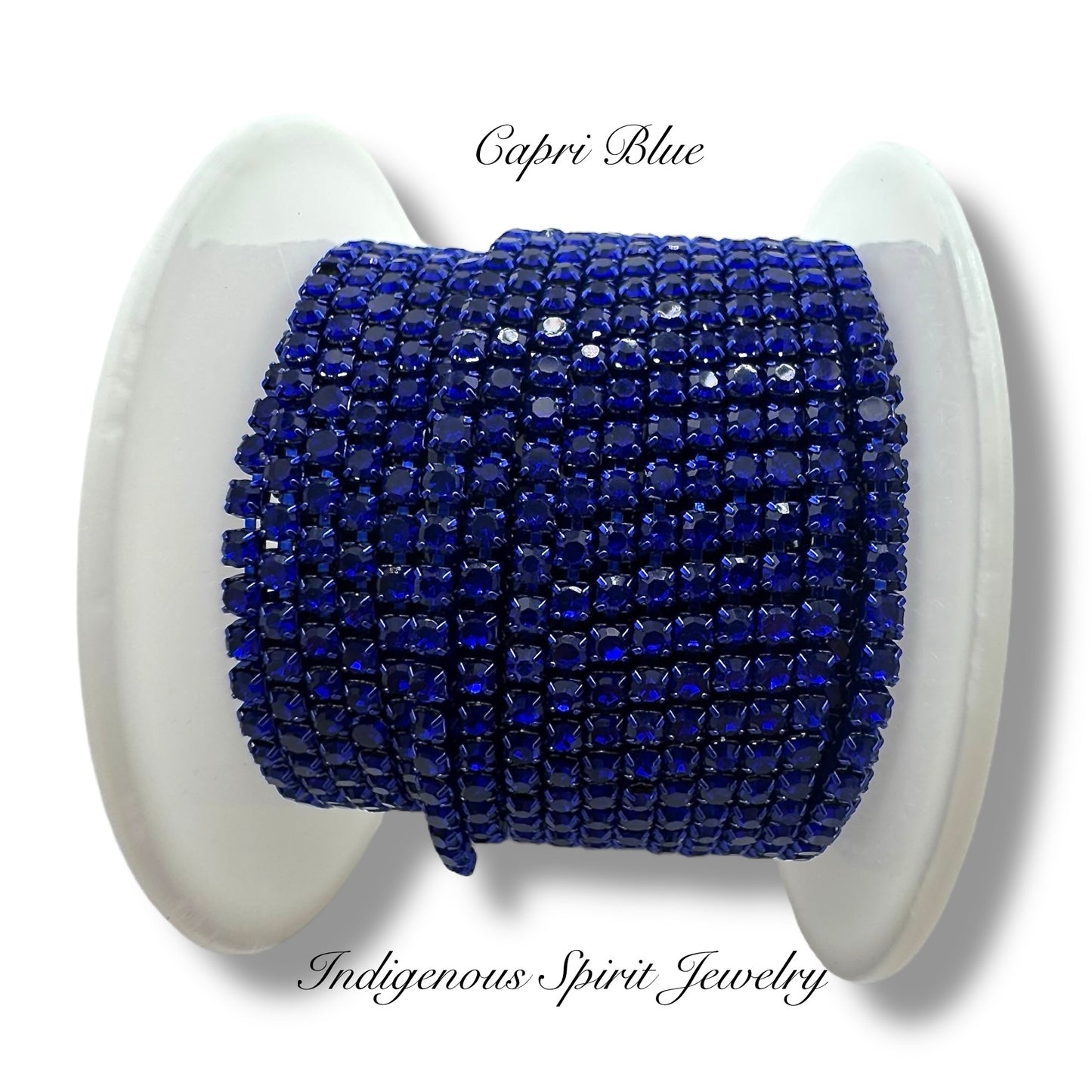 Capri Blue Colour Plated