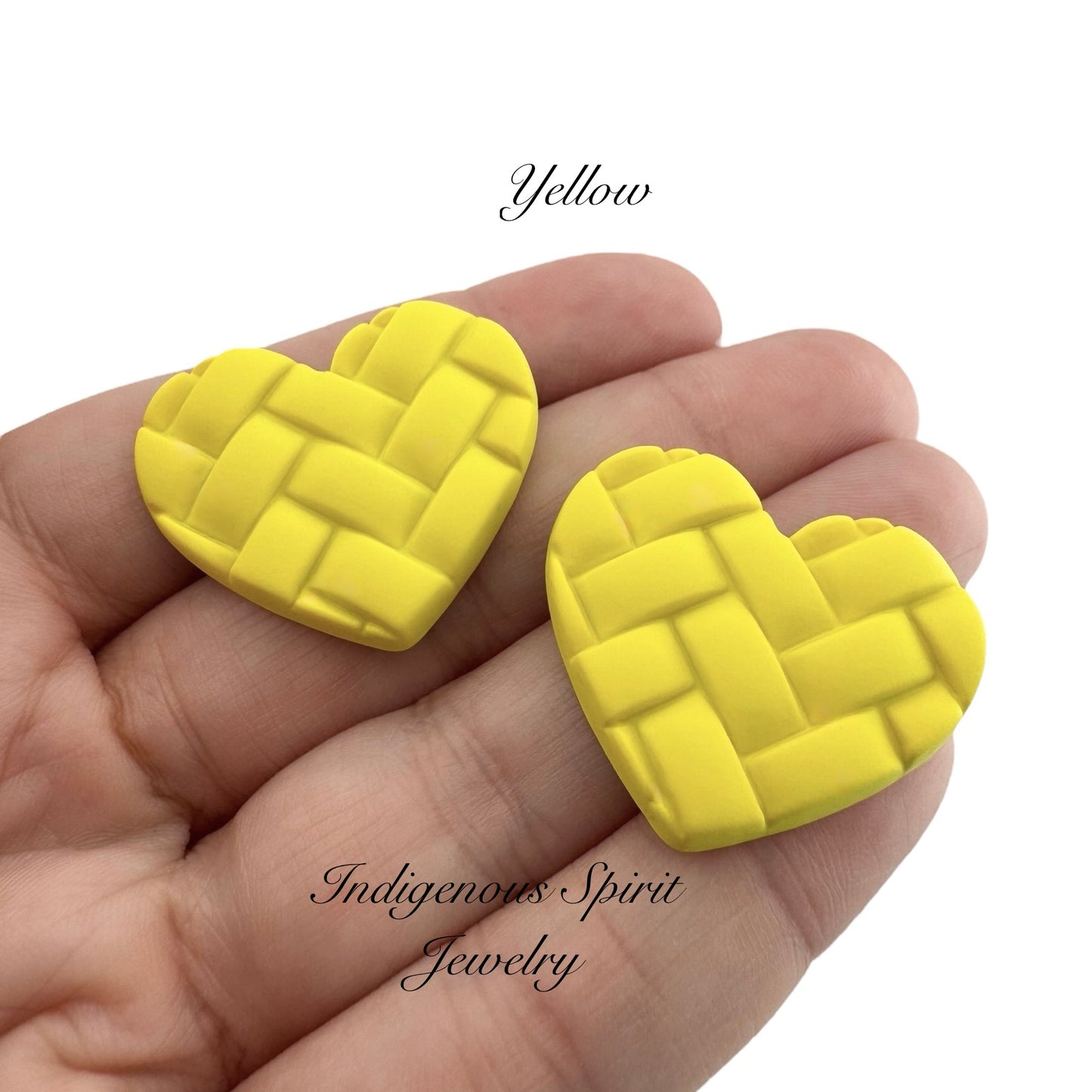 Patchwork Heart Cabochons