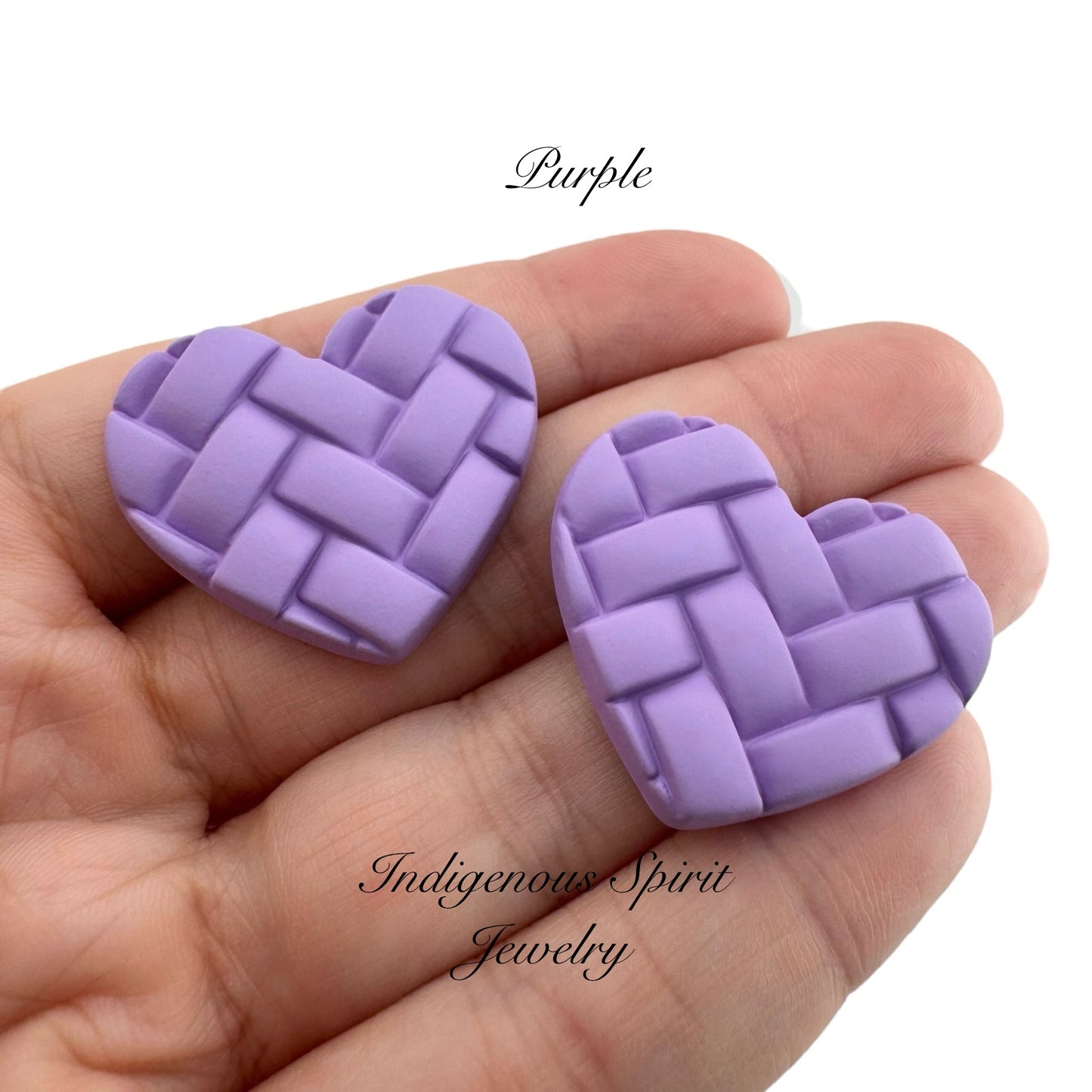 Patchwork Heart Cabochons