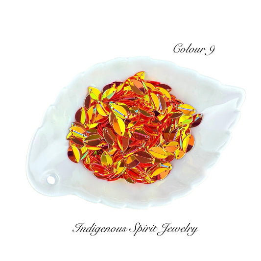 Long Navette Sequins - Colour 9