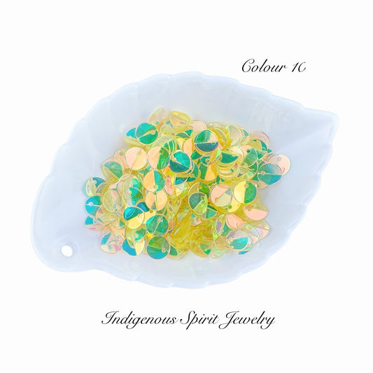 Short Navette Sequins - Colour 10