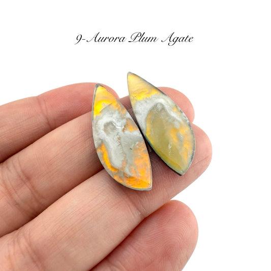 Aurora Plum Agate - 9