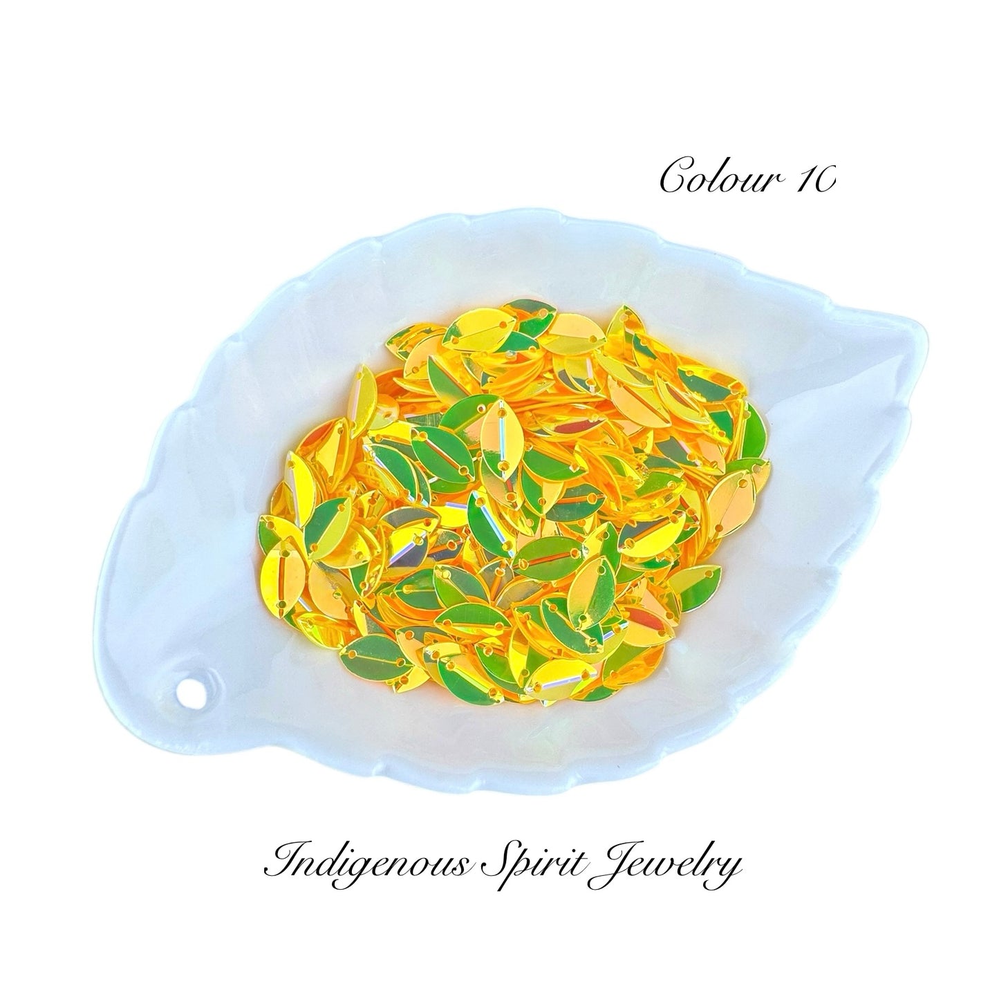 Long Navette Sequins - Colour 10