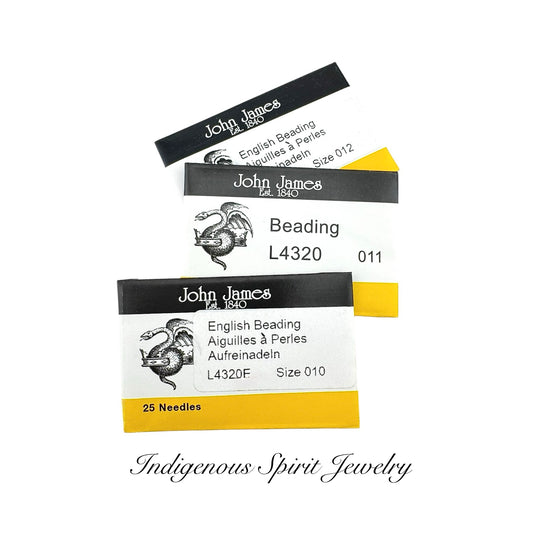 John James Beading Needles (10, 11 & 12) - 25/Pk