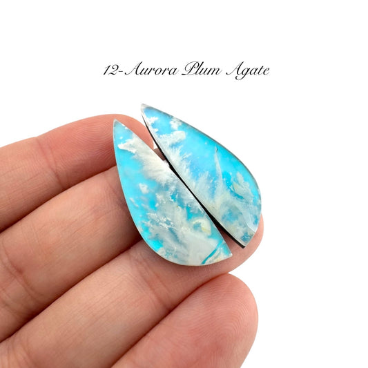 Aurora Plum Agate - 12