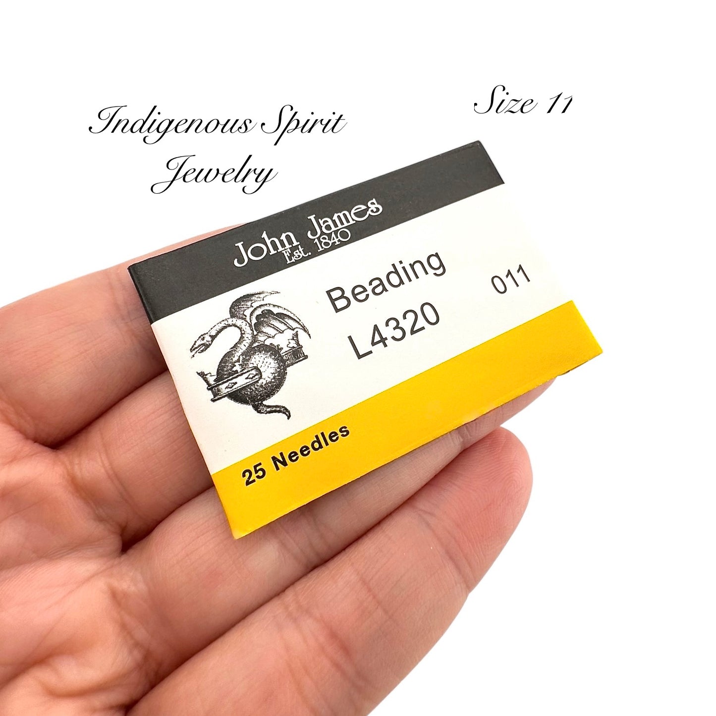 John James Beading Needles (10, 11 & 12) - 25/Pk