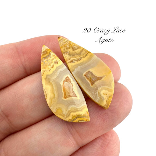 Crazy Lace Agate - 20