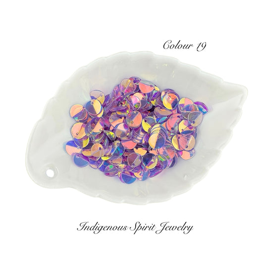 Short Navette Sequins - Colour 19