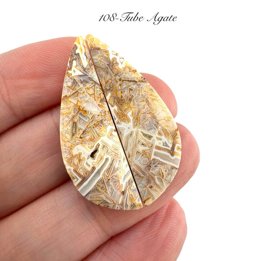 Tube Agate - 108