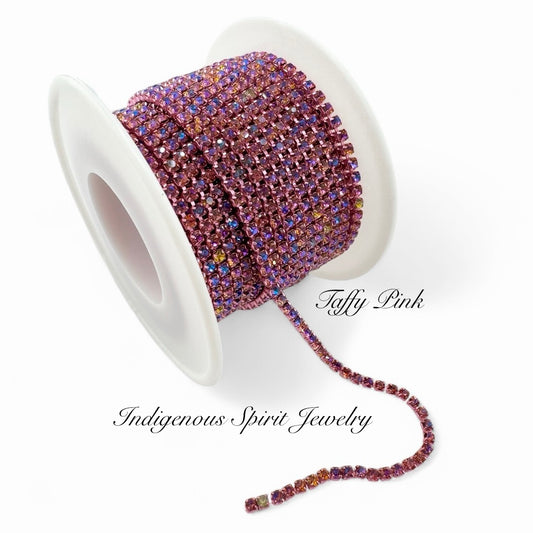 Taffy Pink Galaxy Chain Banding