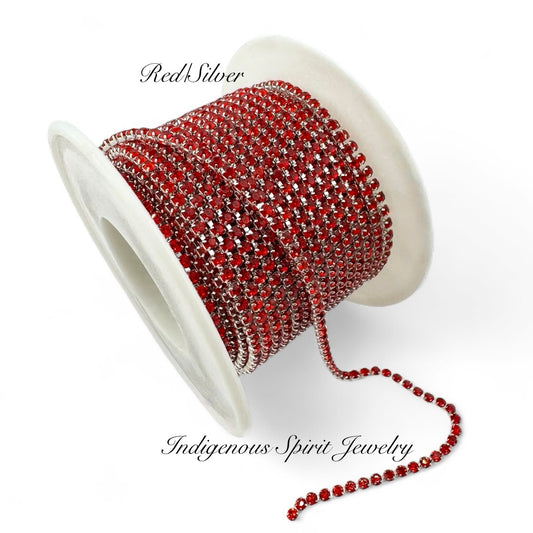 Red Silver Colour Plated