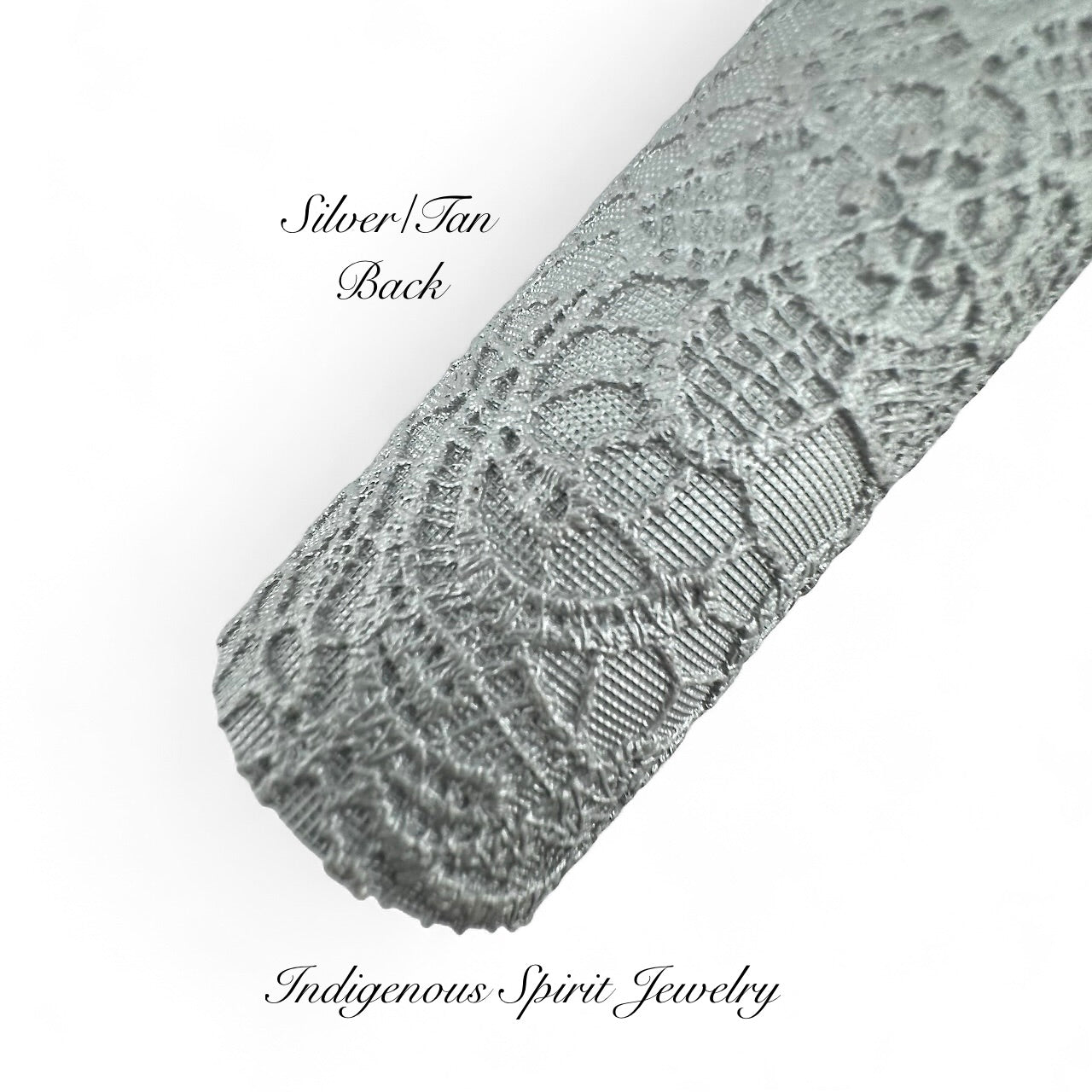 COLLECTION - Embossed Lace Faux Leather Backing (21 colours)