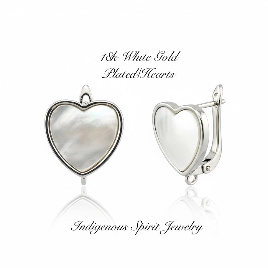 18k Gold Plated - Butterflies & Hearts Collection