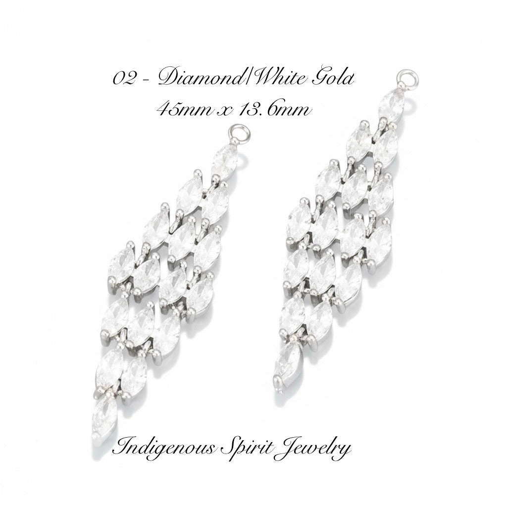 18k Gold Plated Fancy Charm Collection