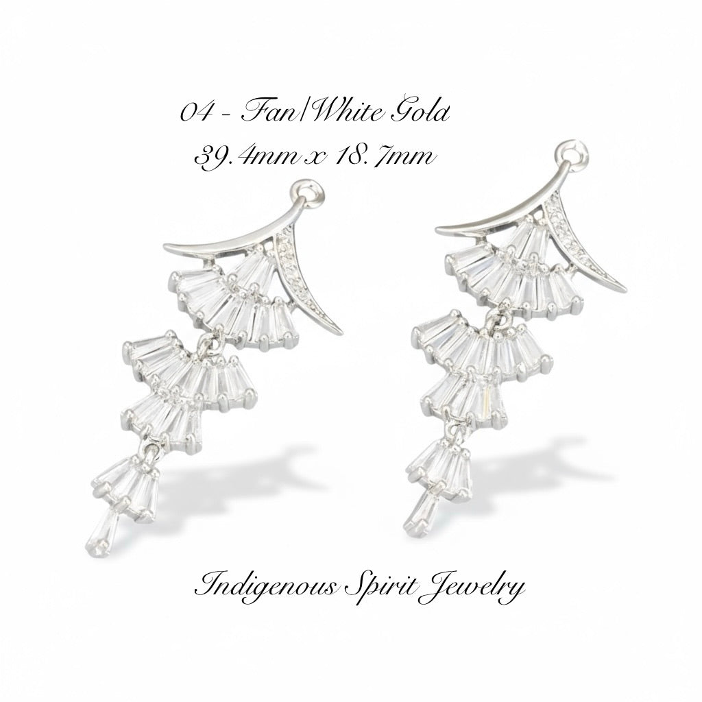 18k Gold Plated Fancy Charm Collection