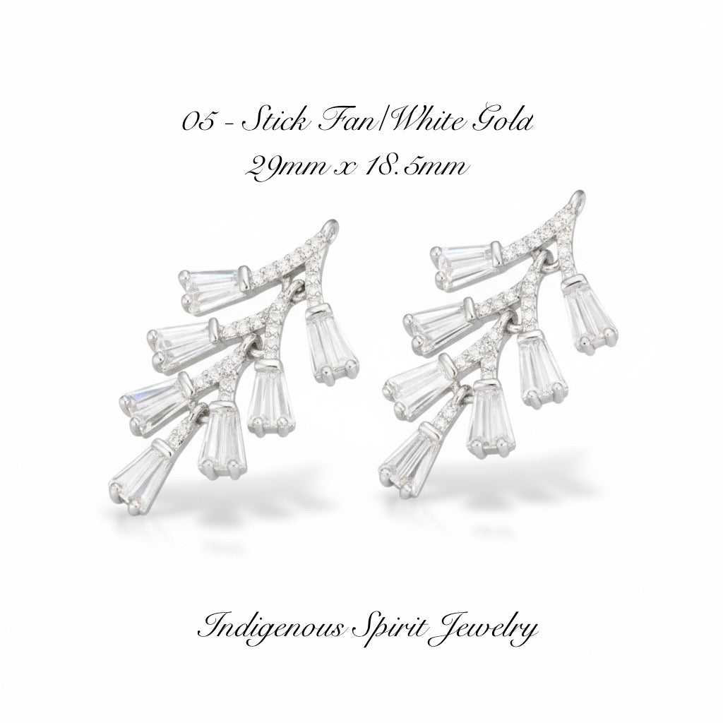 18k Gold Plated Fancy Charm Collection