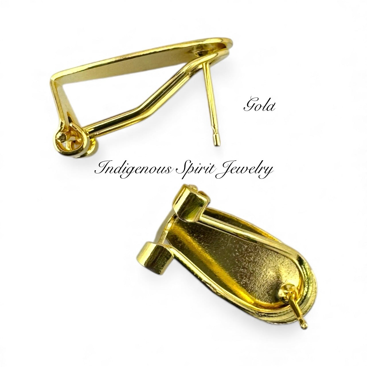 Fingernail Posts - Gold, Silver & Rose Gold Plated