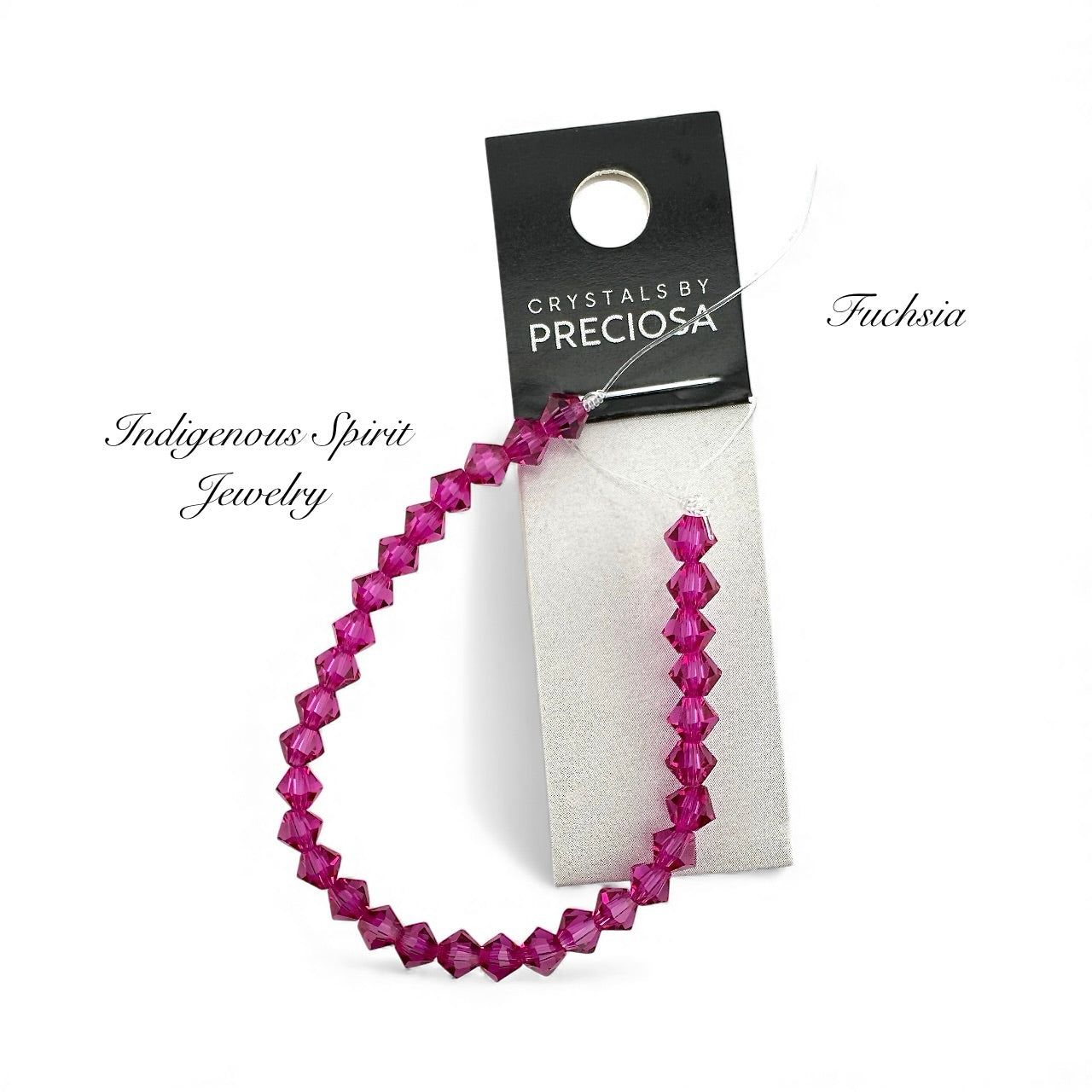 4mm Fuchsia- Preciosa