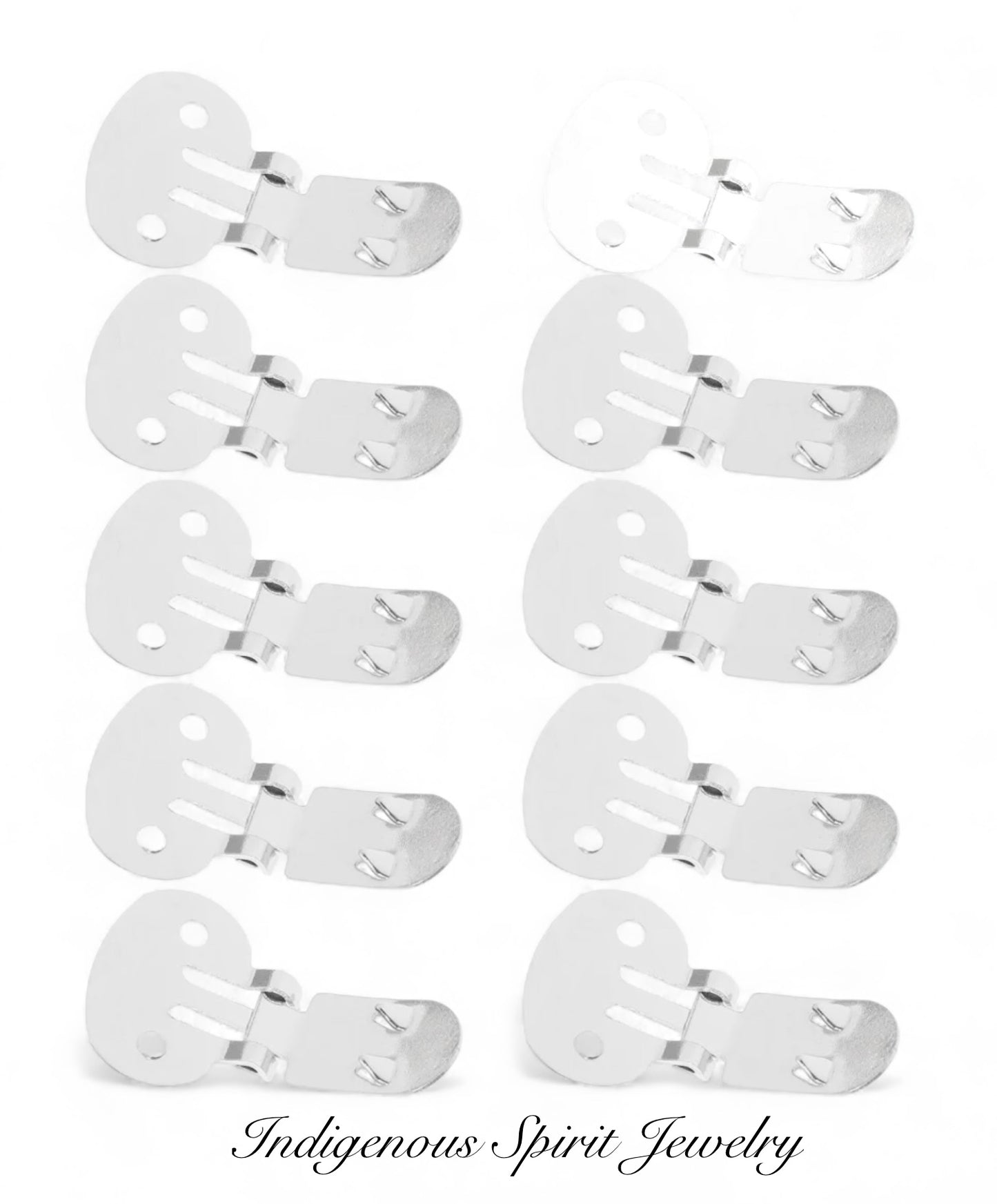 Stainless Steel Shoe/Purse & more Clip Pads