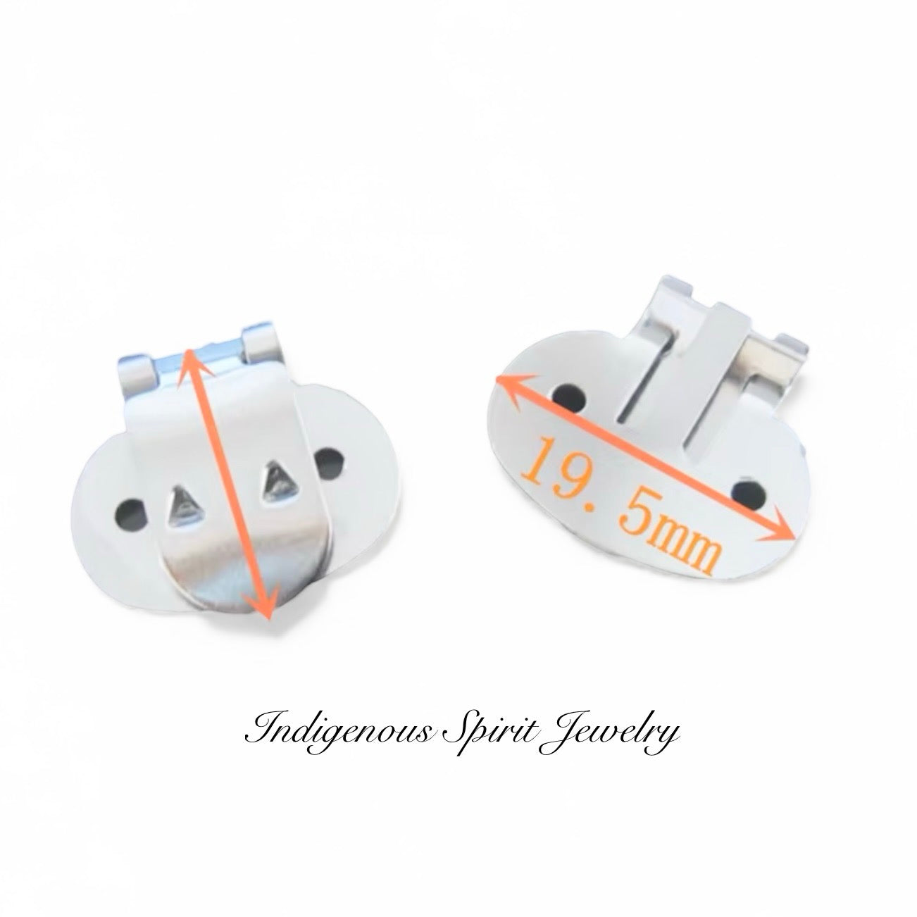 Stainless Steel Shoe/Purse & more Clip Pads