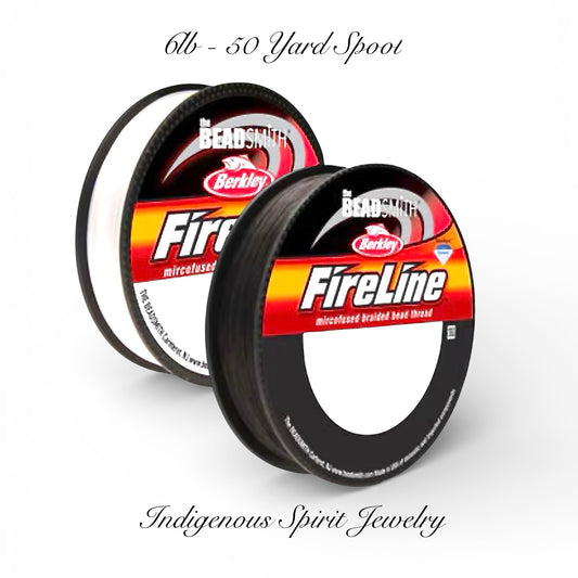 FireLine Braided Beading Thread - 6LB (50 Yard Spool)