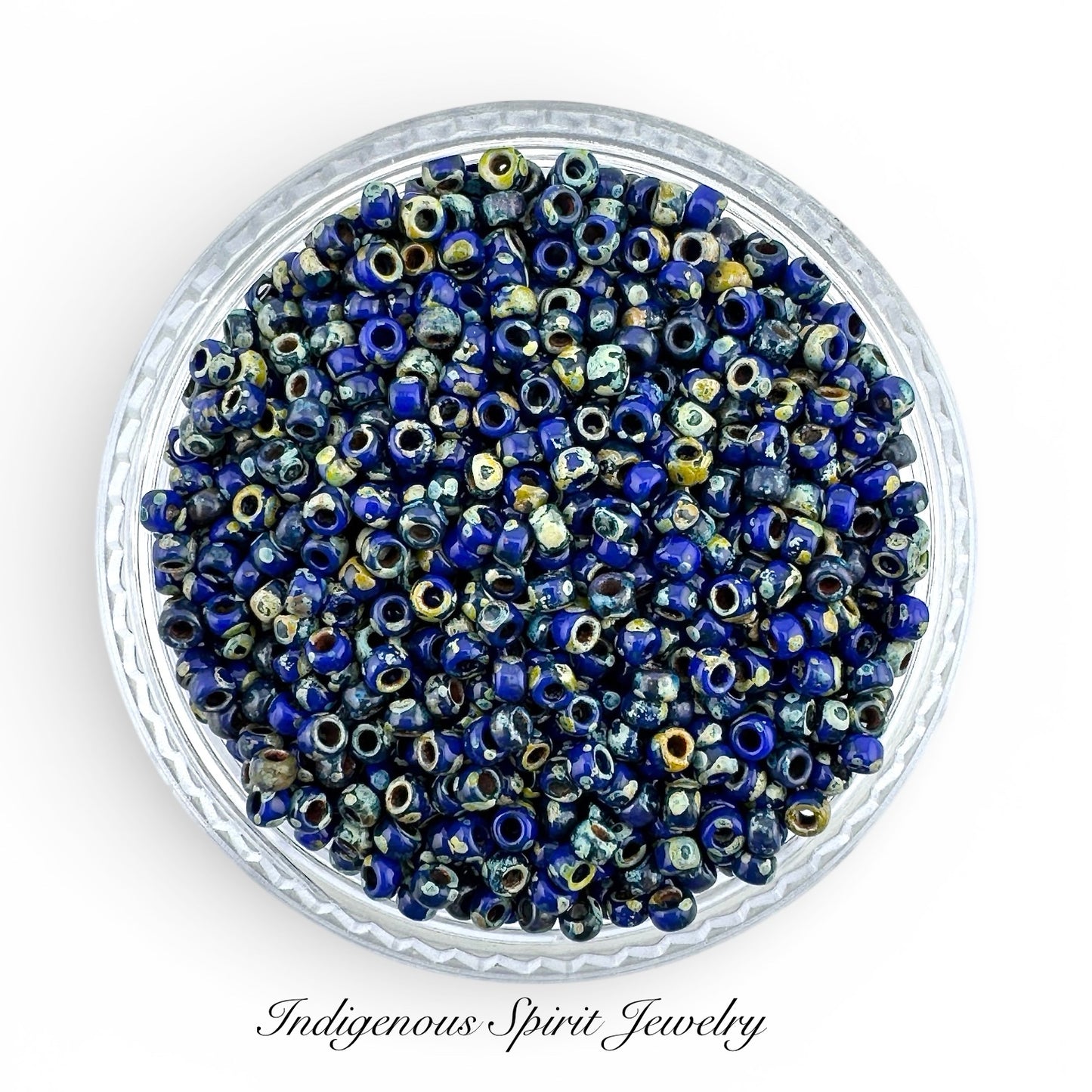 Opaque Cobalt Picasso 11/0 - Miyuki Round