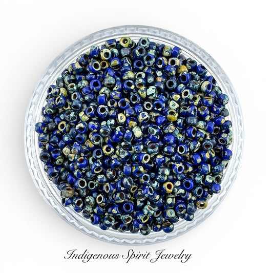 Opaque Cobalt Picasso 11/0 - Miyuki Round