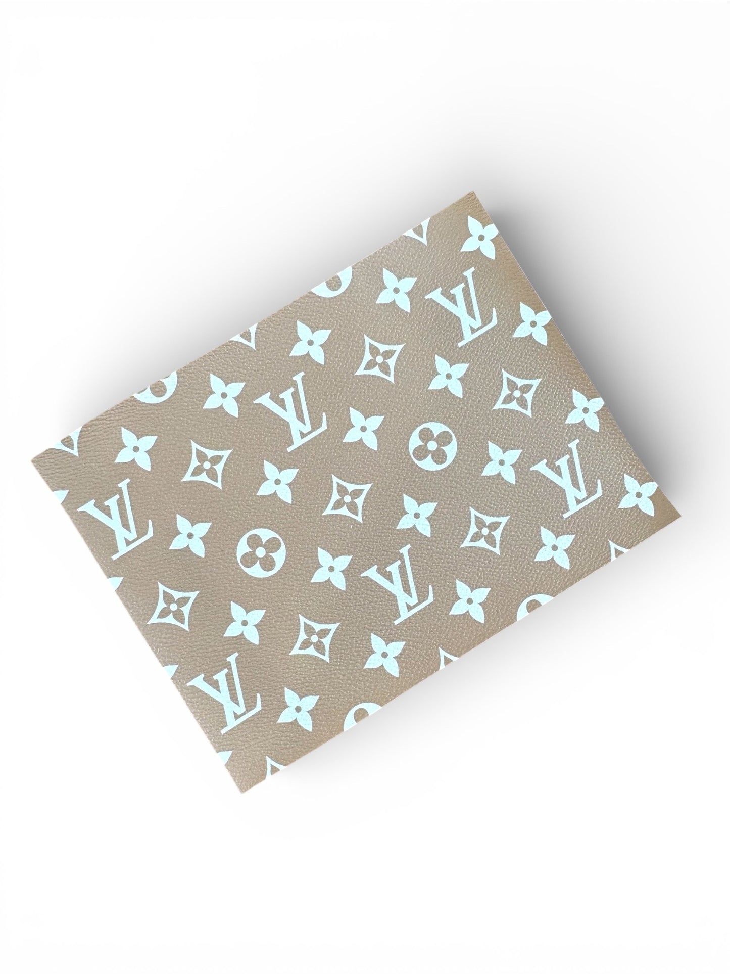 Product line sell off - Style 1 - Fancy Letter Faux Leather Backing