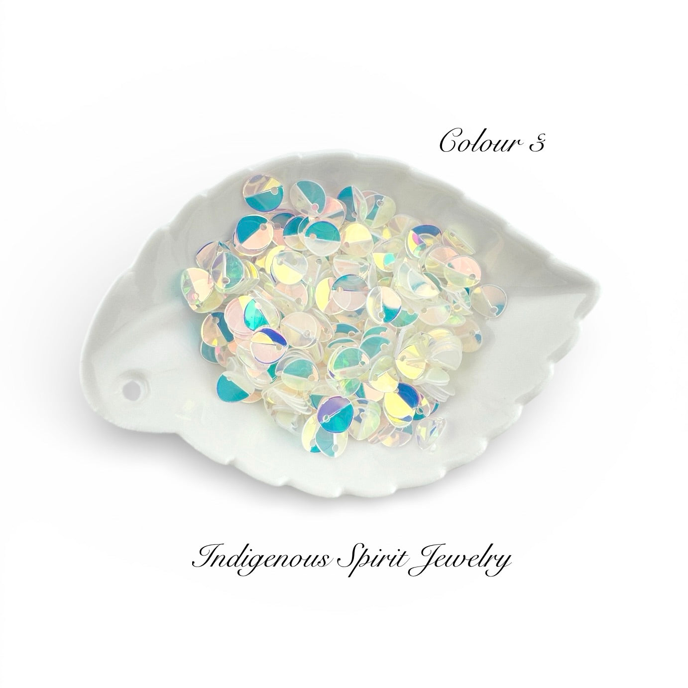 Short Navette Sequins - Colour 3